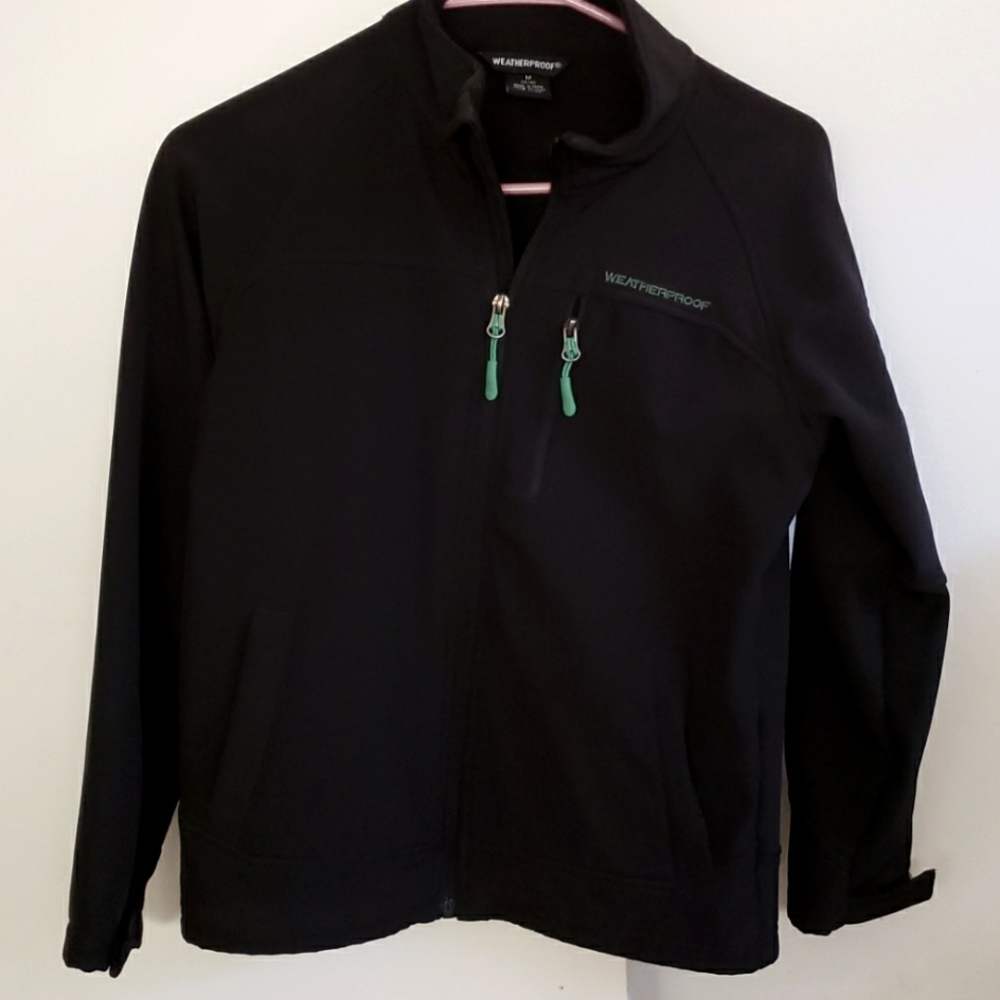 Weatherproof black jacket